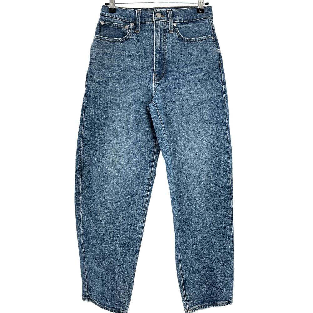 Madewell Relaxed Blue Balloon Denim Jeans Size 25